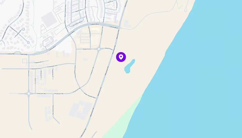 Map of the Grand Prize #9 home location in Colwood, BC